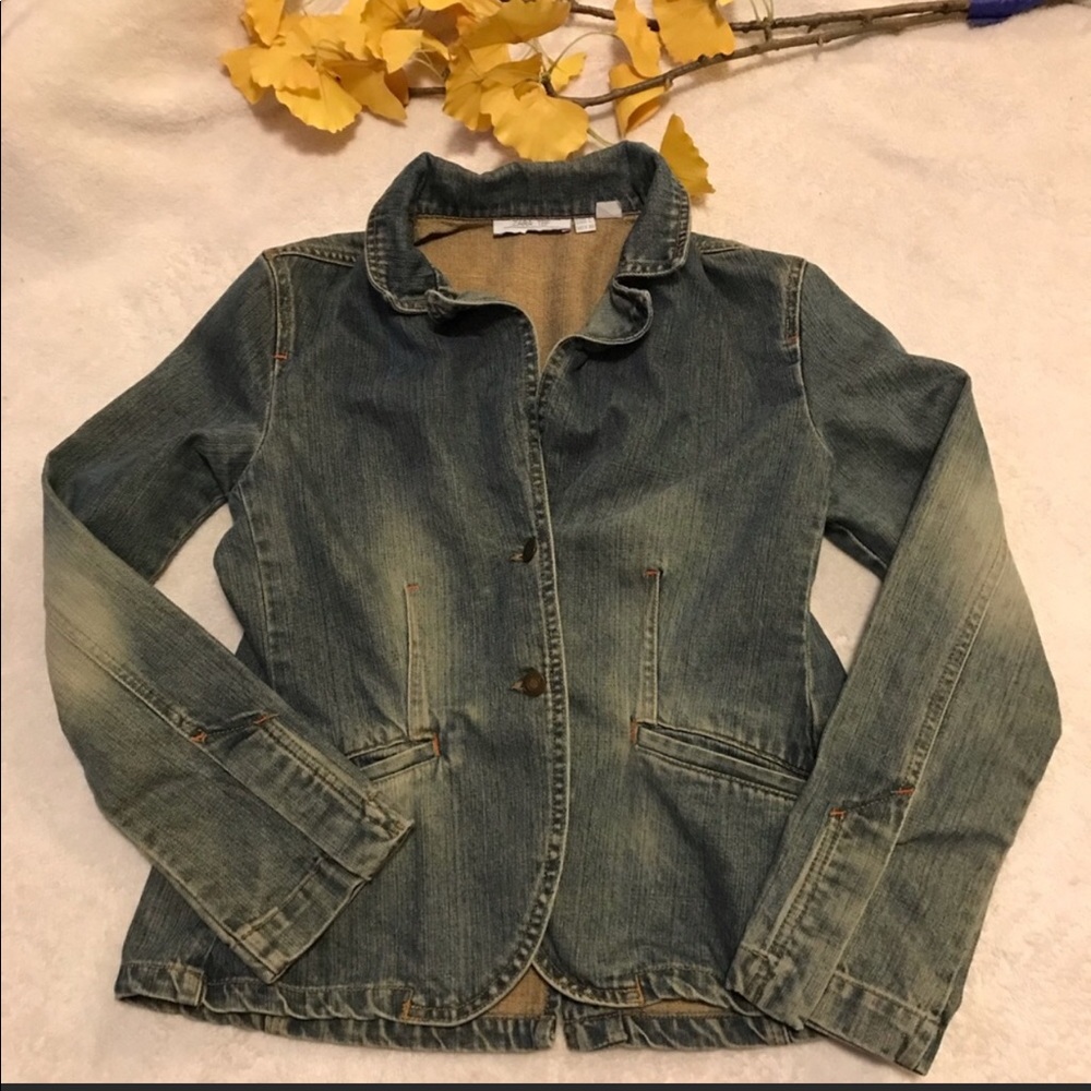Zara Vintage Style Denim Jacket